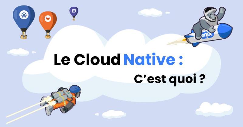 Architecture informatique moderne avec microservices et conteneurs Kubernetes en cloud